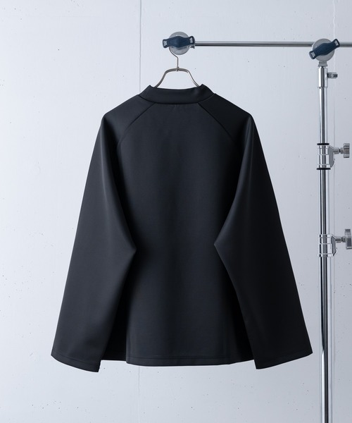 ln fortis（ロンフォルティス）の「ln fortis - 2wayスリーブモックネックTシャツ（Tシャツ/カットソー・メンズ・ホワイト/ブラック・SMALL/MEDIUM）」の11枚目の写真