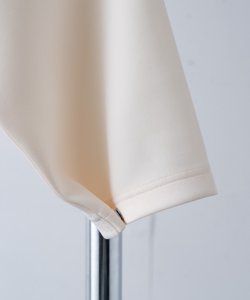 ln fortis（ロンフォルティス）の「ln fortis - 2wayスリーブモックネックTシャツ（Tシャツ/カットソー・メンズ・ホワイト/ブラック・SMALL/MEDIUM）」の17枚目の写真