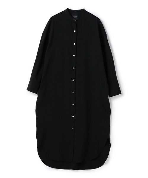 N.O.R.C by the line（ノークバイザライン）の「バンドカラーシャツワンピース（シャツワンピース・レディース・ベージュ/ブラック/ピンク/アッシュブラウン・L/S/M）」の20枚目の写真