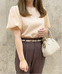 apres jour | 袖シアーボリュームトップス【ZOZOTOWN限定アイテム】(Tシャツ/カットソー)