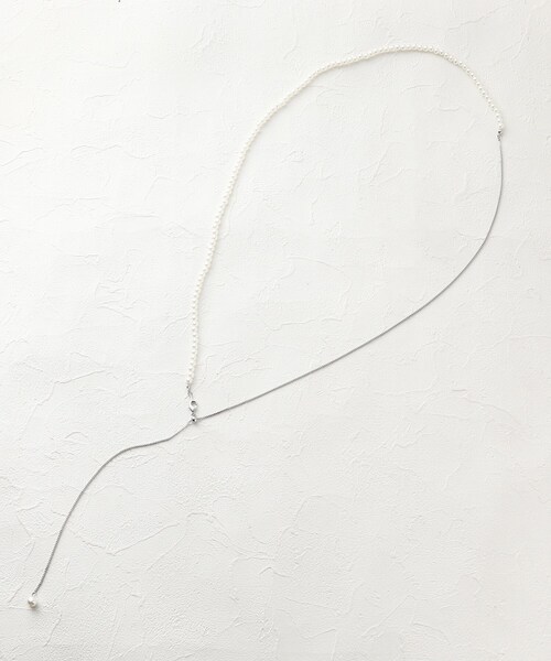 SHOO・LA・RUE(シューラルー)の「◆エコパールマルチWAYスライダーネックレス(ネックレス・レディース・シルバー/ゴールド・00)」の10枚目の写真