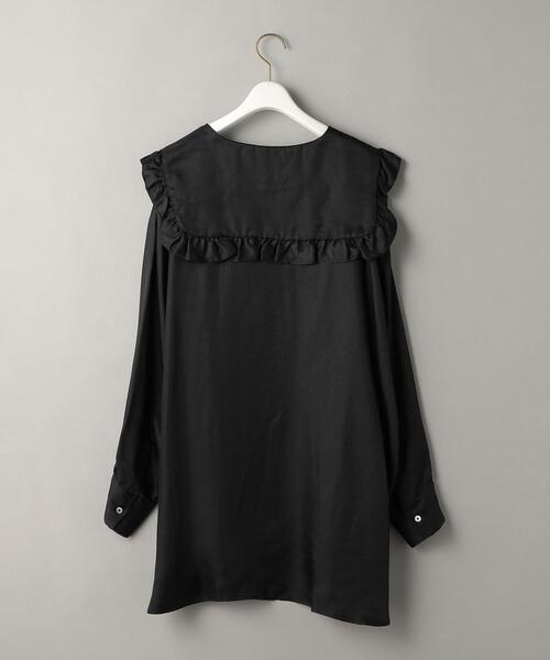 PROVOKE (プロヴォーク)の「<provoke>フリルカラー シャツ◆(シャツ/ブラウス・レディース・ブラック/オフホワイト・FREE)」の16枚目の写真