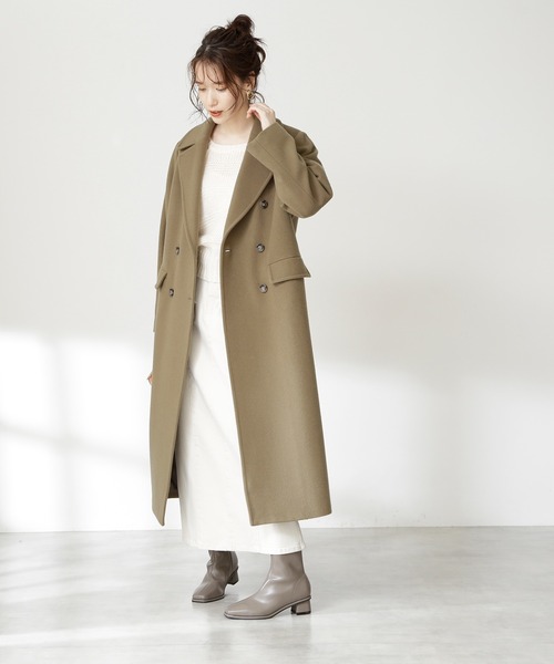 N.（N. Natural Beauty Basic）（エヌエヌナチュラルビューティーベーシック）の「◆モヘア混コンパクトニット（ニット/セーター・レディース・オフホワイト/ブルー/ピンク・MEDIUM）」の7枚目の写真