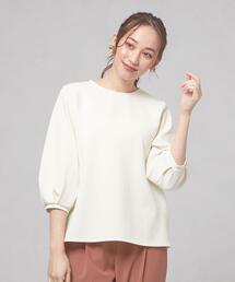 closet story | ＜closet story（クローゼットストーリー）＞ピケ タックスリーブ カットソー(Tシャツ/カットソー)