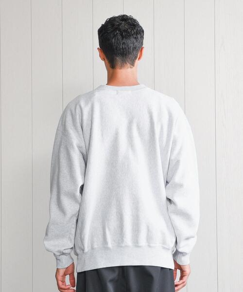 H　BEAUTY&YOUTH UNITED ARROWS（エイチビューティーアンドユースユナイテッドアローズ）の「＜H＞SWEAT CREW NECK PULLOVER/スウェット（スウェット・メンズ・オリーブ/グレー/ベージュ・S/M/L）」の6枚目の写真