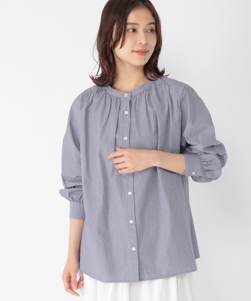 studio CLIP（スタディオクリップ）の「【キナリノ掲載商品】マルチウェイヴィンテージブラウス（シャツ/ブラウス・レディース・その他2/その他1/オフホワイト・LARGE/MEDIUM）」の3枚目の写真