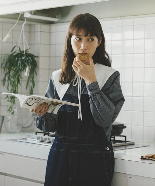 studio CLIP（スタディオクリップ）の「【キナリノ掲載商品】マルチウェイヴィンテージブラウス（シャツ/ブラウス・レディース・その他2/その他1/オフホワイト・LARGE/MEDIUM）」の4枚目の写真