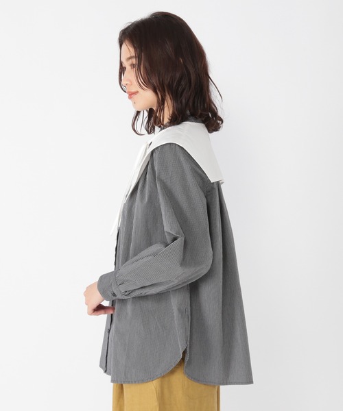 studio CLIP（スタディオクリップ）の「【キナリノ掲載商品】マルチウェイヴィンテージブラウス（シャツ/ブラウス・レディース・その他2/その他1/オフホワイト・LARGE/MEDIUM）」の13枚目の写真