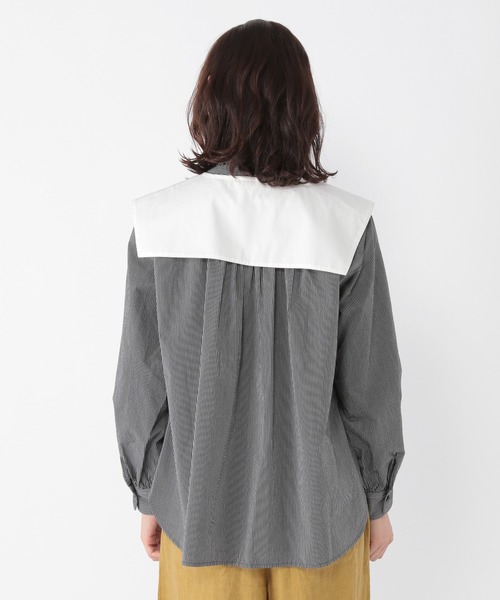 studio CLIP（スタディオクリップ）の「【キナリノ掲載商品】マルチウェイヴィンテージブラウス（シャツ/ブラウス・レディース・その他2/その他1/オフホワイト・LARGE/MEDIUM）」の14枚目の写真