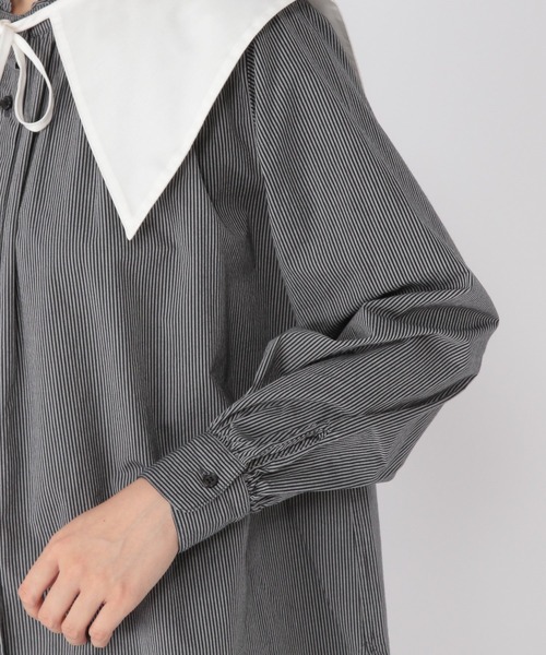 studio CLIP（スタディオクリップ）の「【キナリノ掲載商品】マルチウェイヴィンテージブラウス（シャツ/ブラウス・レディース・その他2/その他1/オフホワイト・LARGE/MEDIUM）」の17枚目の写真