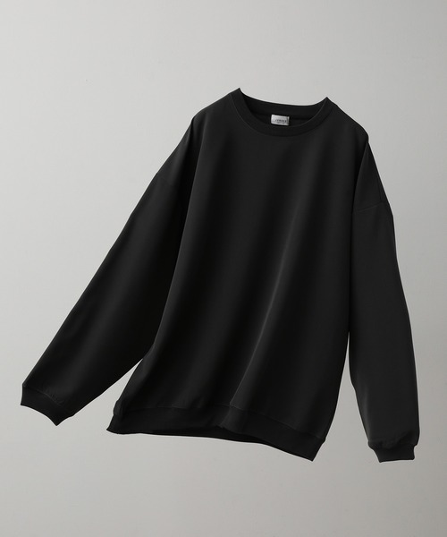 JUNRED(ジュンレッド)の「スムースタッチL/Sプルオーバー(Tシャツ/カットソー・メンズ・ホワイト/ブラック/グレー/ブルー/スミクロ・S/M/L)」の3枚目の写真