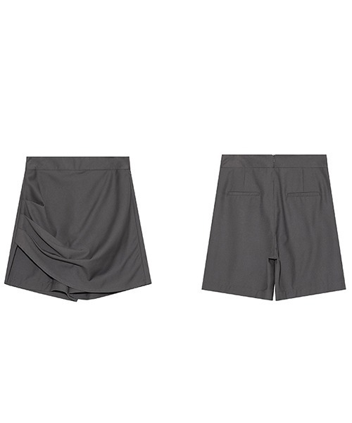 Fano Studios（ファノ ストゥディオズ）の「【Fano Studios】Wrap culottes FQ21B007（その他パンツ・レディース・グレー・M/S/L）」の11枚目の写真