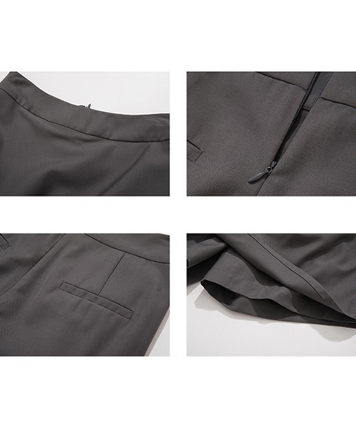 Fano Studios（ファノ ストゥディオズ）の「【Fano Studios】Wrap culottes FQ21B007（その他パンツ・レディース・グレー・M/S/L）」の12枚目の写真