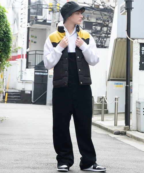 ８(eight)（エイト）の「ウエスタン切替ベスト（ダウンベスト・メンズ・ブラック/ベージュ/ネイビー/グレー/ワインレッド・MEDIUM/LARGE/X-LARGE）」の20枚目の写真