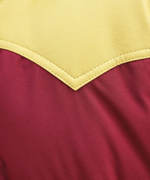 ８(eight)（エイト）の「ウエスタン切替ベスト（ダウンベスト・メンズ・ブラック/ベージュ/ネイビー/グレー/ワインレッド・MEDIUM/LARGE/X-LARGE）」の12枚目の写真