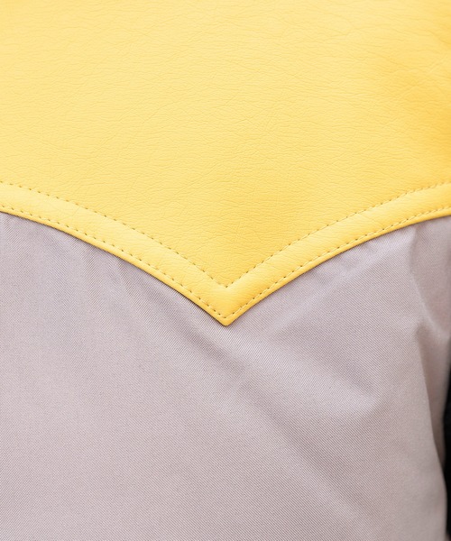 ８(eight)（エイト）の「ウエスタン切替ベスト（ダウンベスト・メンズ・ブラック/ベージュ/ネイビー/グレー/ワインレッド・MEDIUM/LARGE/X-LARGE）」の9枚目の写真