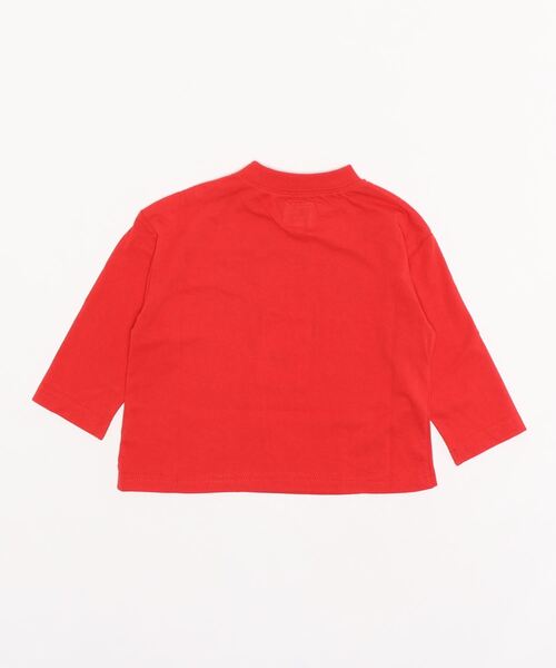 Life Support Products（ライフサポートプロダクツ）の「ヴィンテージプリントロンT（80～150cm）（Tシャツ/カットソー・キッズ・レッド/オフホワイト/キャメル/ライトピンク/チャコール・90/100/110/120/80/130/95/140/150）」の14枚目の写真