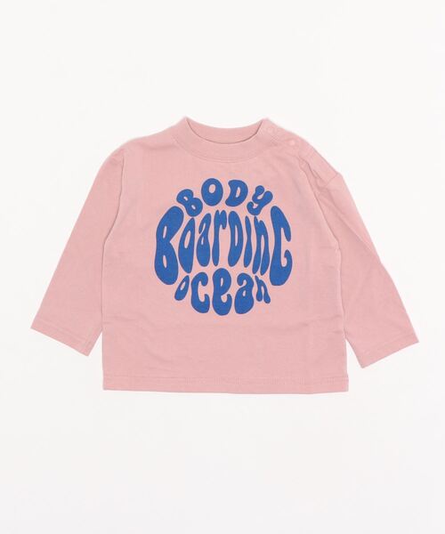 Life Support Products（ライフサポートプロダクツ）の「ヴィンテージプリントロンT（80～150cm）（Tシャツ/カットソー・キッズ・レッド/オフホワイト/キャメル/ライトピンク/チャコール・90/100/110/120/80/130/95/140/150）」の11枚目の写真