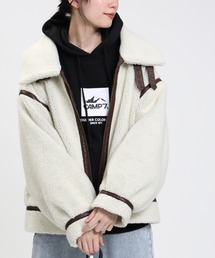 HONEYSUCKLE ROSE | 【HONEYSUCKLE ROSE】B-3ボアジャケット(その他アウター)