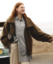 HONEYSUCKLE ROSE | 【HONEYSUCKLE ROSE】B-3ボアジャケット(その他アウター)