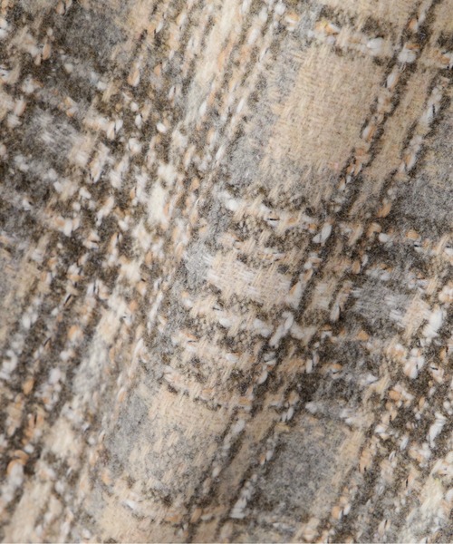 FREE'S MART（フリーズマート）の「【インフルエンサー森下愛里沙さんレコメンド / Sシリーズ対応】◆ツィードチェックナロースカート（スカート・レディース・ホワイト系その他/ベージュ系その他/イエロー系その他・MEDIUM/SMALL）」の13枚目の写真