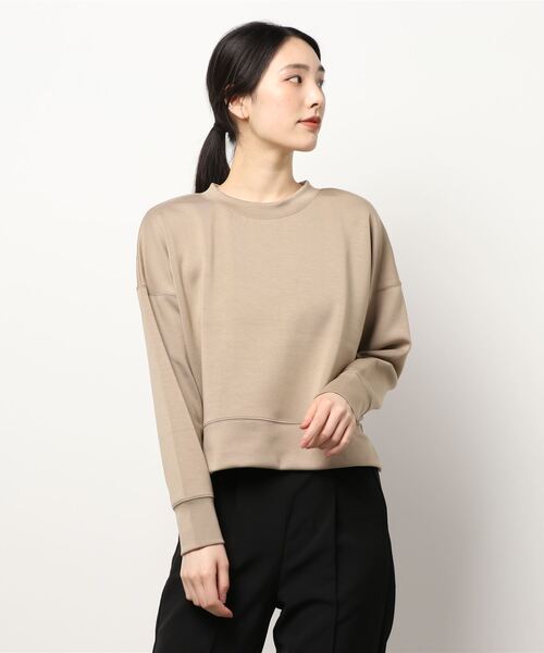 NATURAL BEAUTY BASIC（ナチュラルビューティーベーシック）の「ダンボールプルオーバー（Tシャツ/カットソー・レディース・ベージュ/オフホワイト/ブルー・MEDIUM）」の8枚目の写真
