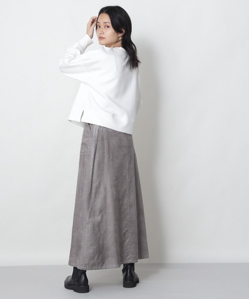 NATURAL BEAUTY BASIC（ナチュラルビューティーベーシック）の「ダンボールプルオーバー（Tシャツ/カットソー・レディース・ベージュ/オフホワイト/ブルー・MEDIUM）」の12枚目の写真