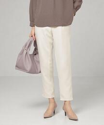 closet story | ＜closet story（クローゼットストーリー）＞ミディツイル タックパンツ -ウォッシャブル-(その他パンツ)