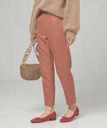 closet story | ＜closet story（クローゼットストーリー）＞ミディツイル タックパンツ -ウォッシャブル-(その他パンツ)