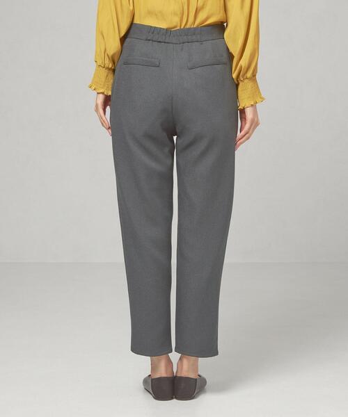 closet story（クローゼットストーリー）の「＜closet story（クローゼットストーリー）＞ミディツイル タックパンツ -ウォッシャブル-（その他パンツ・レディース・オフホワイト/ダークグレー/ピンク・S/M）」の12枚目の写真