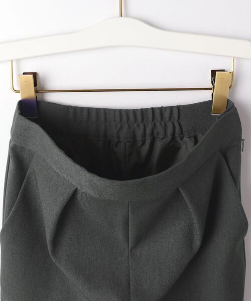 closet story（クローゼットストーリー）の「＜closet story（クローゼットストーリー）＞ミディツイル タックパンツ -ウォッシャブル-（その他パンツ・レディース・オフホワイト/ダークグレー/ピンク・S/M）」の21枚目の写真