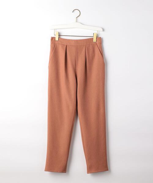 closet story（クローゼットストーリー）の「＜closet story（クローゼットストーリー）＞ミディツイル タックパンツ -ウォッシャブル-（その他パンツ・レディース・オフホワイト/ダークグレー/ピンク・S/M）」の17枚目の写真