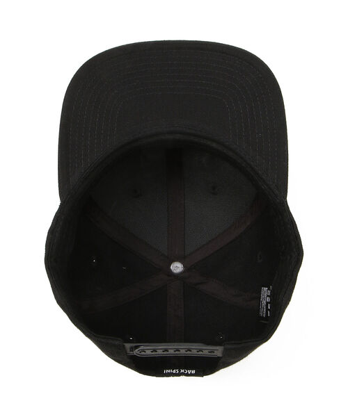 RAWLIFE（ロウライフ）の「BACK SPIN!GOLF/バックスピンゴルフ/FLAT BRIM CAP（キャップ・メンズ・ブラック・FREE）」の7枚目の写真