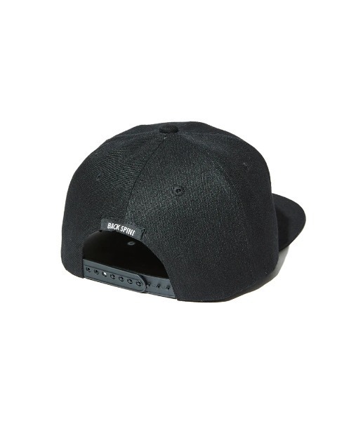 RAWLIFE（ロウライフ）の「BACK SPIN!GOLF/バックスピンゴルフ/FLAT BRIM CAP（キャップ・メンズ・ブラック・FREE）」の14枚目の写真