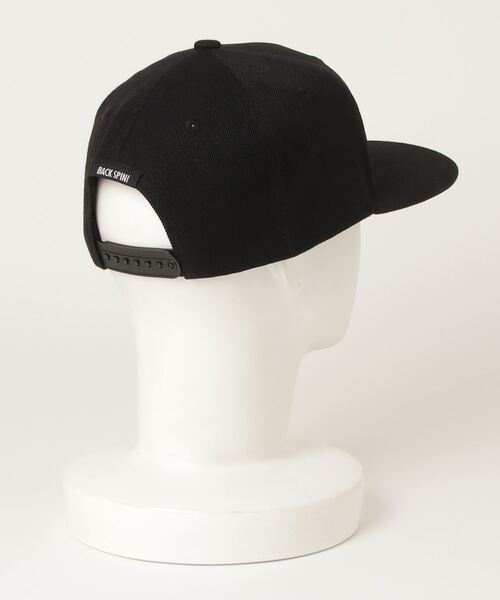 RAWLIFE（ロウライフ）の「BACK SPIN!GOLF/バックスピンゴルフ/FLAT BRIM CAP（キャップ・メンズ・ブラック・FREE）」の18枚目の写真