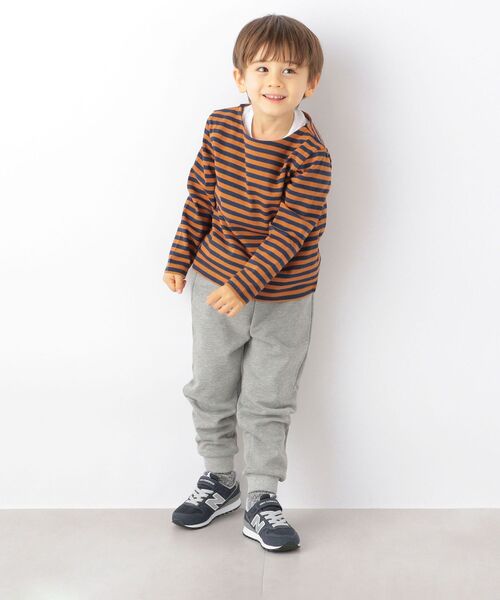 SHIPS any（シップス エニィ）の「SHIPS any: スウェット パンツ<KIDS>（その他パンツ・キッズ・グレー/オリーブ/ネイビー・M(125-135)/L(140-150)/S(110-120)）」の4枚目の写真