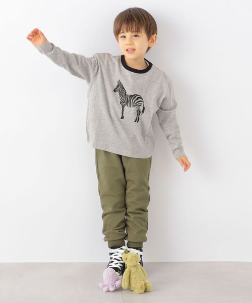 SHIPS any（シップス エニィ）の「SHIPS any: スウェット パンツ<KIDS>（その他パンツ・キッズ・グレー/オリーブ/ネイビー・M(125-135)/L(140-150)/S(110-120)）」の9枚目の写真
