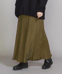 BEAUTY&YOUTH UNITED ARROWS | BY キュプラマーメイドバックゴム フレアスカート(スカート)