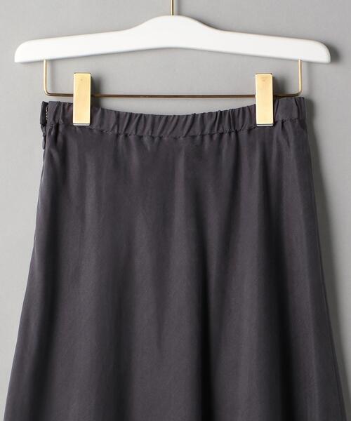 BEAUTY&YOUTH UNITED ARROWS（ビューティーアンドユースユナイテッドアローズ）の「BY キュプラマーメイドバックゴム フレアスカート（スカート・レディース・ダークグレー/オリーブ/ダークブラウン・S/M）」の15枚目の写真