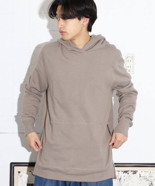 JOHN ELLIOTT（ジョンエリオット）の「JOHN ELLIOTT/ジョンエリオット HOODED VILLAIN プルオーバー フーディー ビッグシルエット USA製（パーカー・メンズ・ブラック/ベージュ/バーガンディー・M/L/XL）」の3枚目の写真