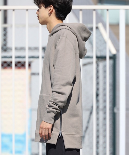 JOHN ELLIOTT（ジョンエリオット）の「JOHN ELLIOTT/ジョンエリオット HOODED VILLAIN プルオーバー フーディー ビッグシルエット USA製（パーカー・メンズ・ブラック/ベージュ/バーガンディー・M/L/XL）」の4枚目の写真