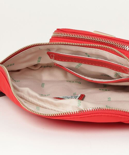 Guess（ゲス）の「ECO GEMMA Crossbody Sling（ショルダーバッグ・レディース・ブラック/レッド/レッド系その他/ライトピンク・ONE SIZE）」の17枚目の写真