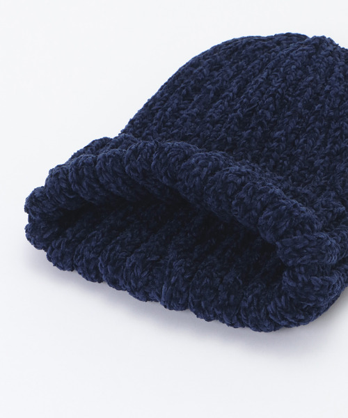 LBC（エルビーシー）の「モールニットワッチ（ニットキャップ/ビーニー・レディース・ブラック/ベージュ/ネイビー・FREE）」の8枚目の写真