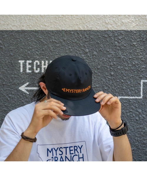 MYSTERY RANCH（ミステリーランチ）の「MYSTERYRANCH/ミステリーランチ HUNTER HAT/ハンターハット（キャップ・メンズ・オレンジ/グリーン/ブラック・FREE）」の2枚目の写真