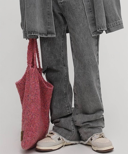 MASONPRINCE(メイソンプリンス)の「ロゴステッチ ニットトートバック BB13843【DO NOT TAG】(ショルダーバッグ・レディース・グリーン/レッド/ピンク・FREE)」の22枚目の写真