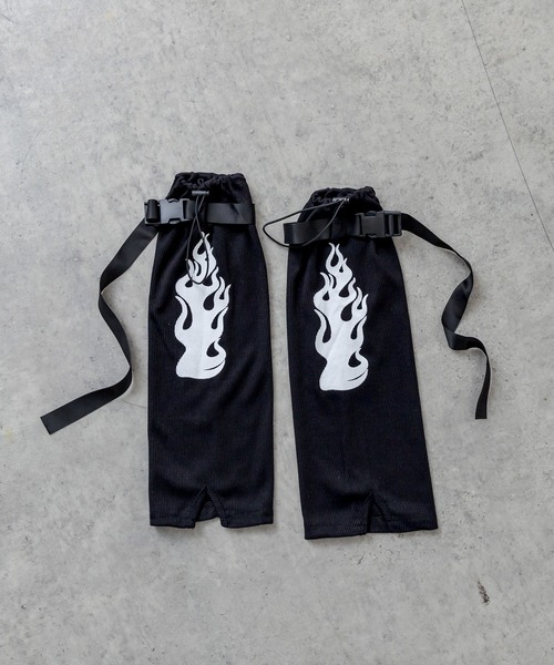 RASVOA（ラスボア）の「ファイヤーベルトレッグウォーマー（レッグウォーマー・レディース・ブラック・FREE）」の12枚目の写真