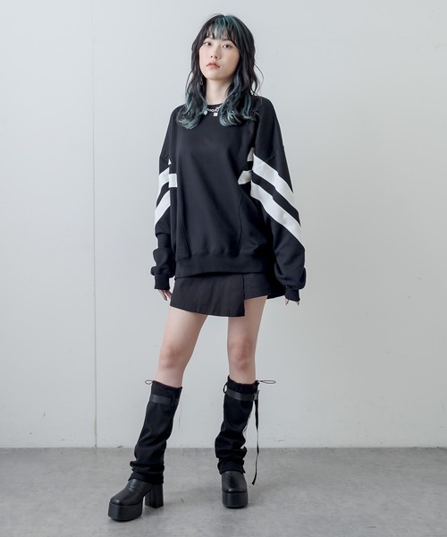 RASVOA（ラスボア）の「ファイヤーベルトレッグウォーマー（レッグウォーマー・レディース・ブラック・FREE）」の9枚目の写真