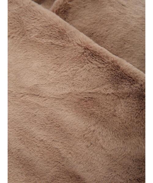 Green　Parks（グリーンパークス）の「・ボリュームツイストスヌード＊（ネックウォーマー/スヌード・レディース・ブラック/グレー/モカ/ライトベージュ・FREE）」の7枚目の写真