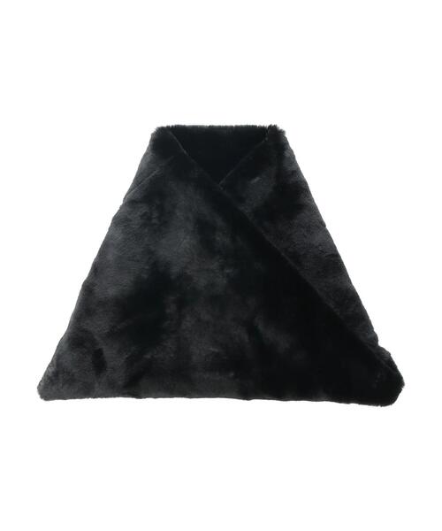 Green　Parks（グリーンパークス）の「・ボリュームツイストスヌード＊（ネックウォーマー/スヌード・レディース・ブラック/グレー/モカ/ライトベージュ・FREE）」の2枚目の写真