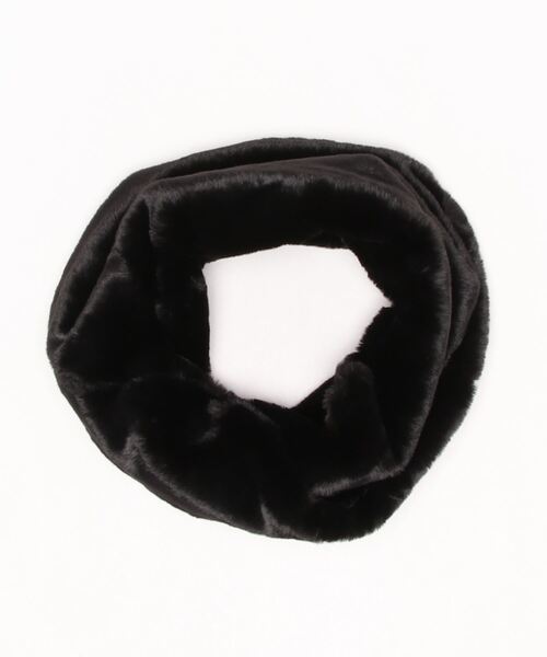 Green　Parks（グリーンパークス）の「・ボリュームツイストスヌード＊（ネックウォーマー/スヌード・レディース・ブラック/グレー/モカ/ライトベージュ・FREE）」の12枚目の写真